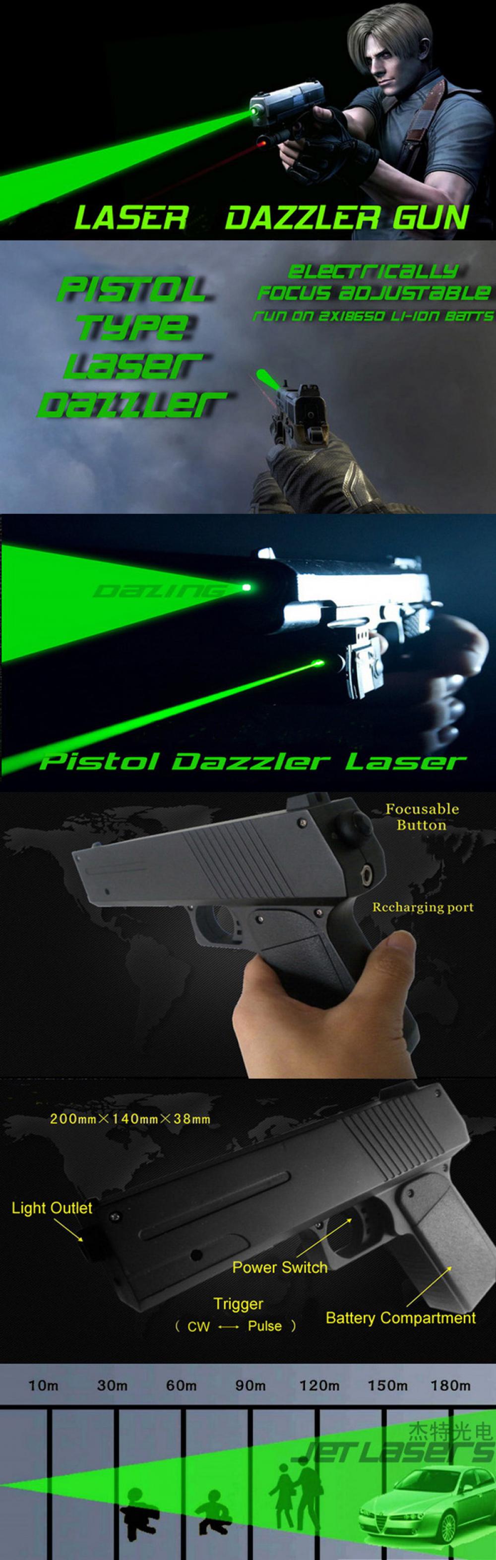 Laser Stun Gun for Military