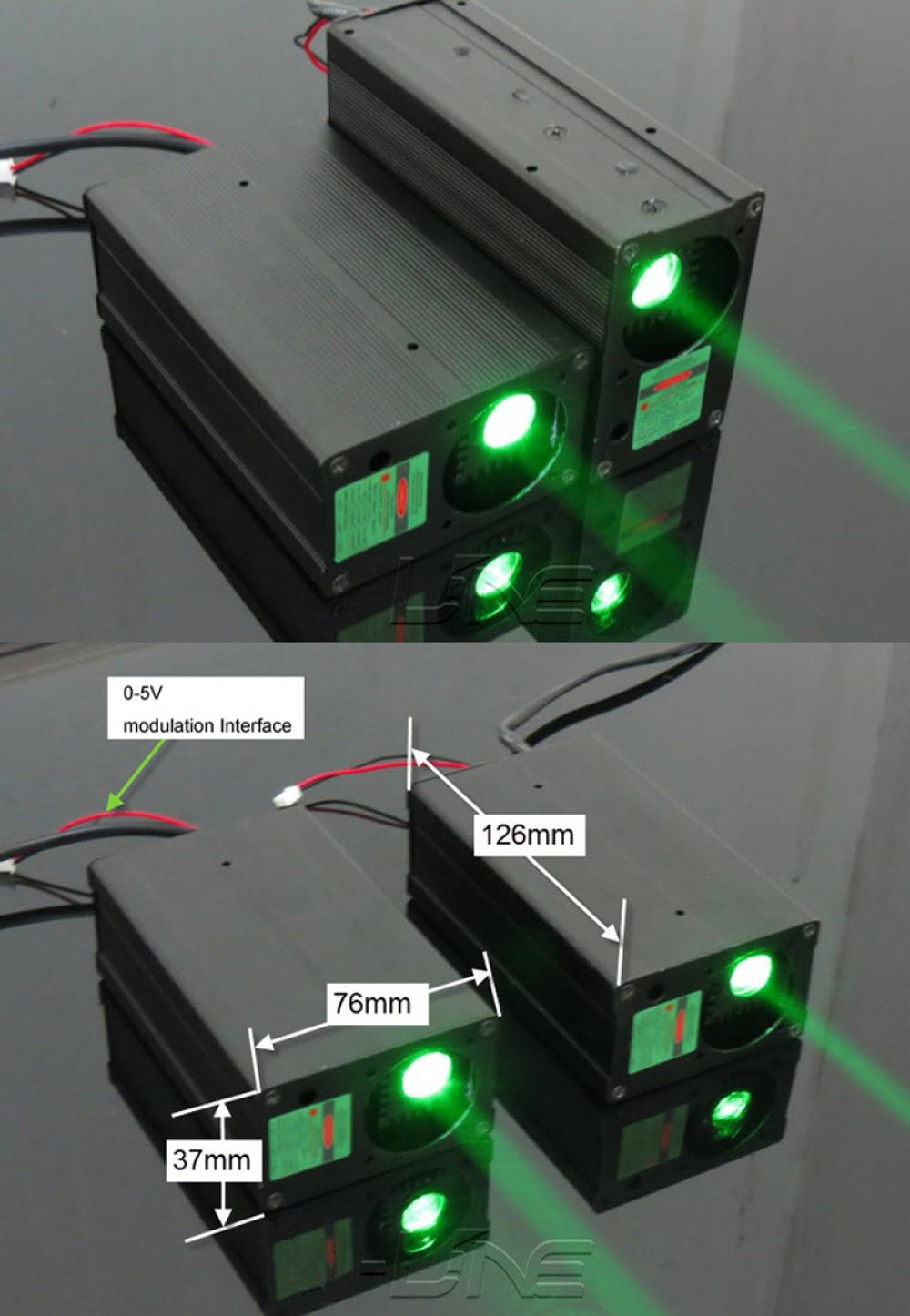 Thick Beam Green Laser Module