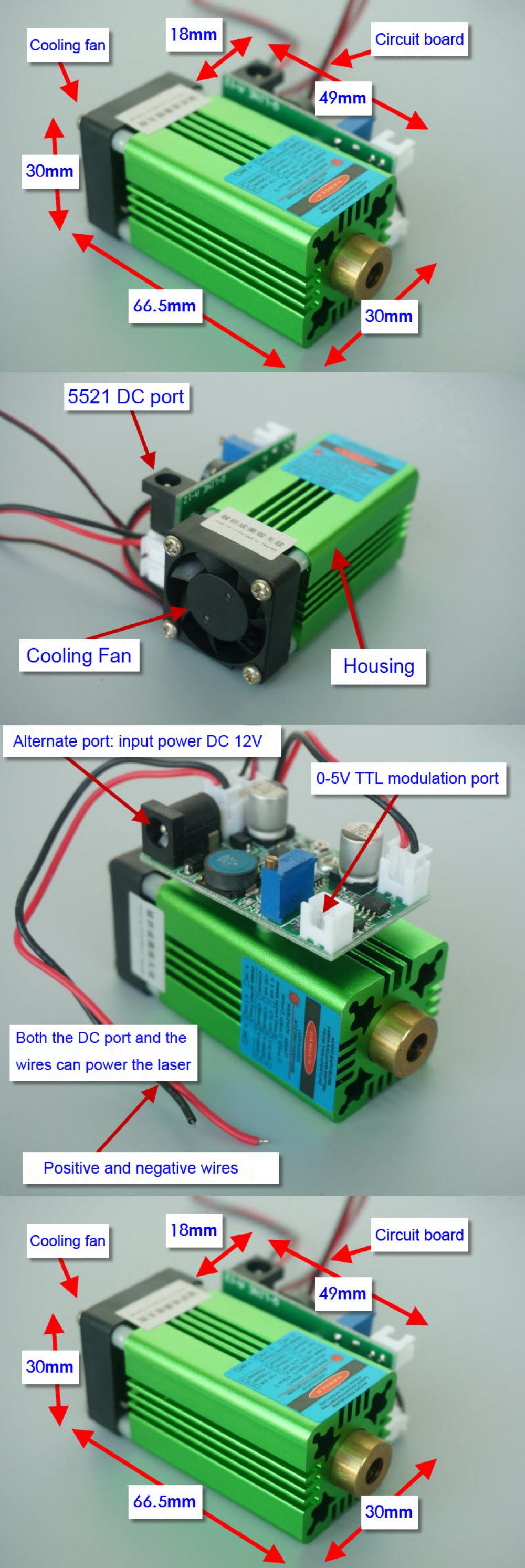 450nm Blue Laser Module