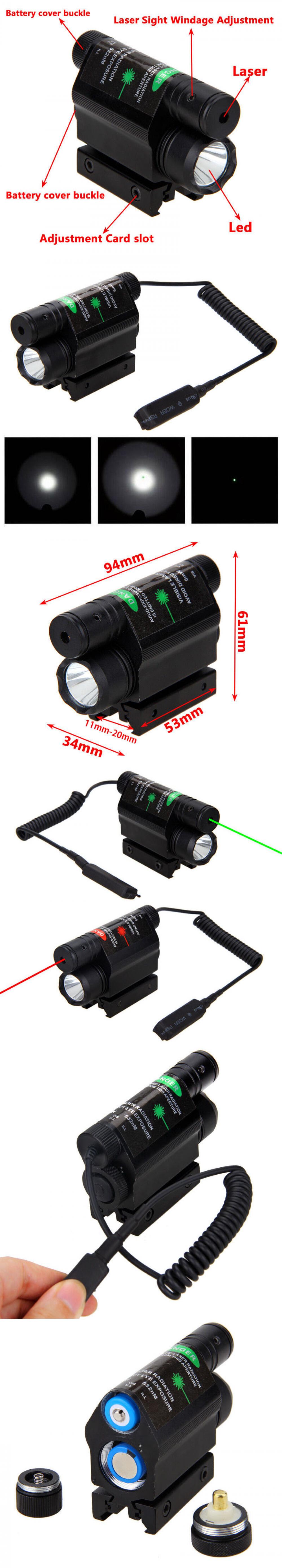 Laser Sight with Flashlight