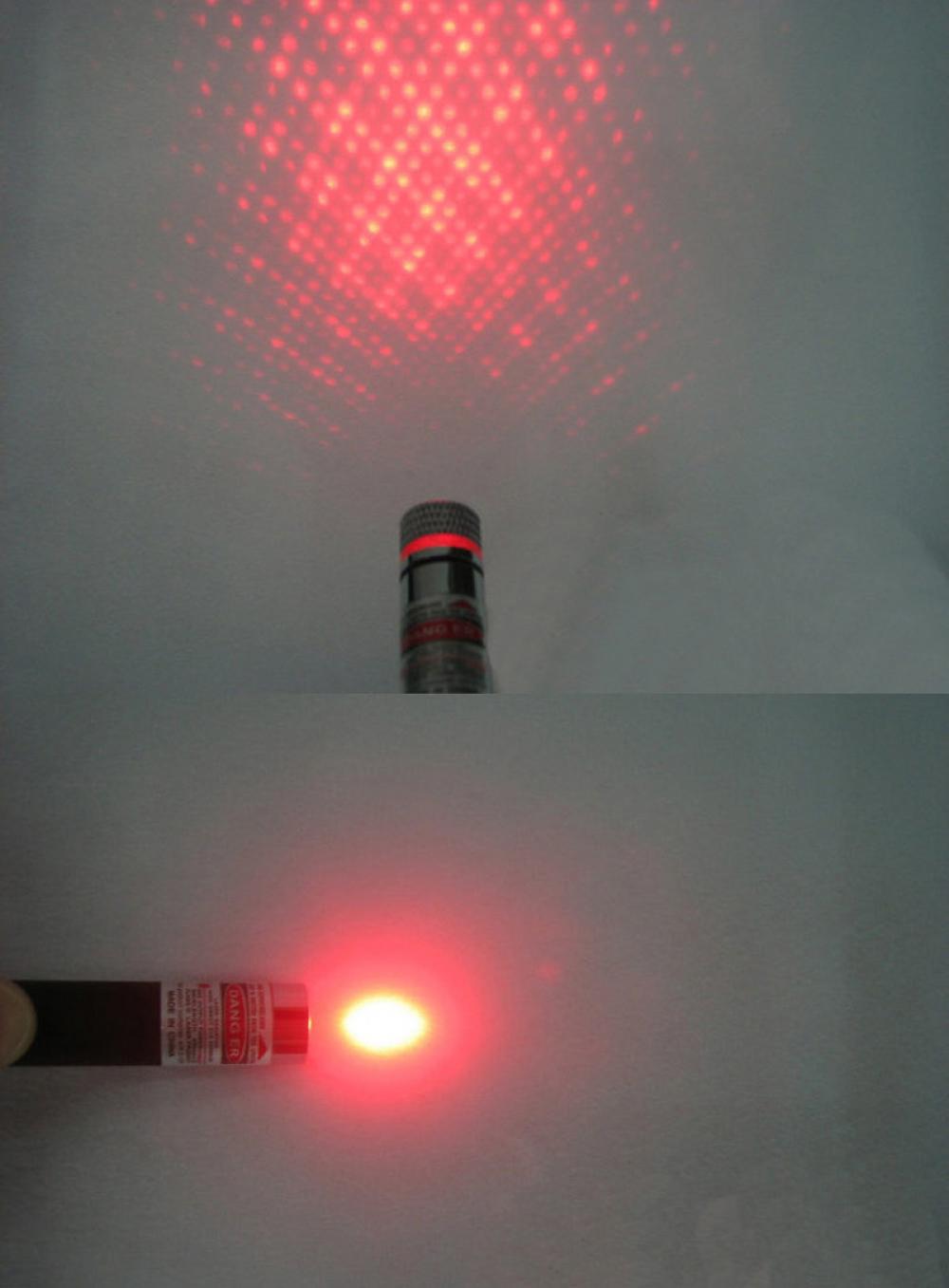 Red Laser Pen with Pattern Cap