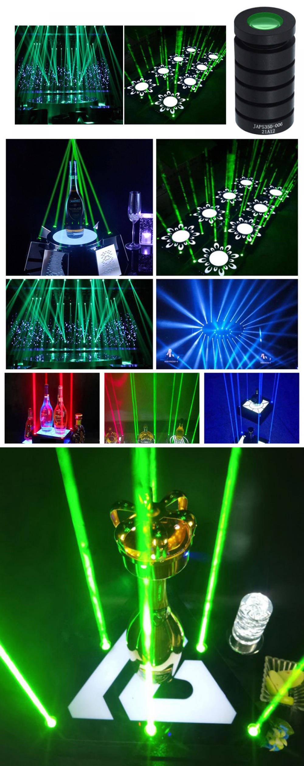 Green Laser Module with Thick Beam